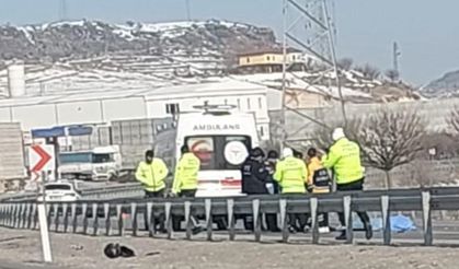 Motosiklet kontrolden çıktı, sürücü öldü