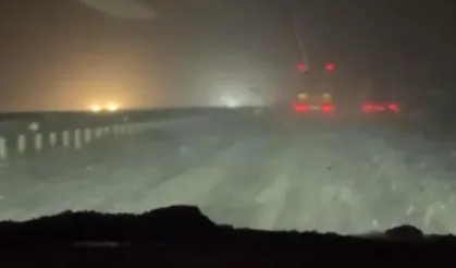 Nevşehir-Aksaray karayolu çift yönlü trafiğe kapandı