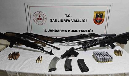 Şanlıurfa’da ruhsatsız silah operasyonu gerçekleştirildi