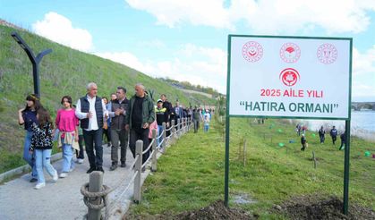 "2025 Aile Yılı Hatıra Ormanı"
