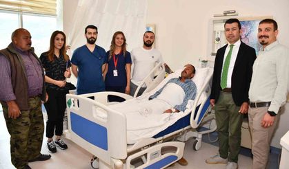 Alanya’da ilk kornea nakli yapıldı