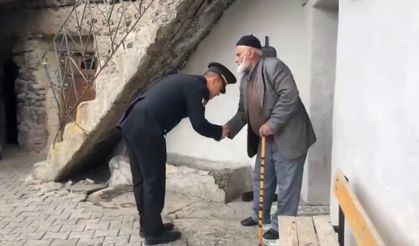 Erzurum Jandarmasından bayram ziyareti