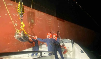 Çanakkale Boğazı’ndaki gemide iş kazası