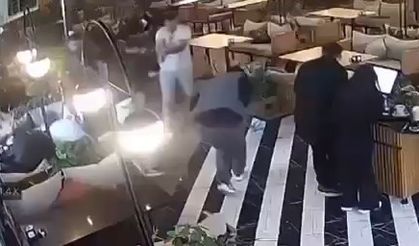 İki kişinin yaralandığı silahlı saldırı kamerada