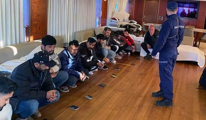 Milas açıklarında kaçak göçmen operasyonu