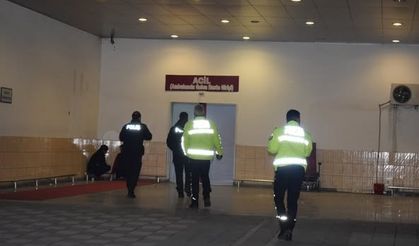 Beton pompa makinesine sıkışan işçi ağır yaralandı
