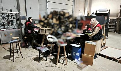 Lüleburgaz’da depo baskını