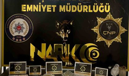 Çanakkale’de uyarıcı madde operasyonu