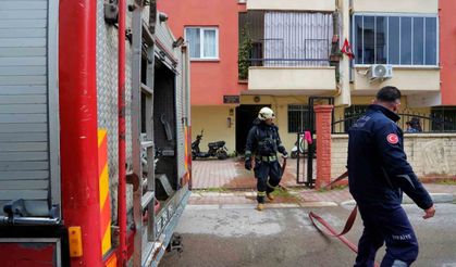 Muratpaşa’da yangın meydana geldi
