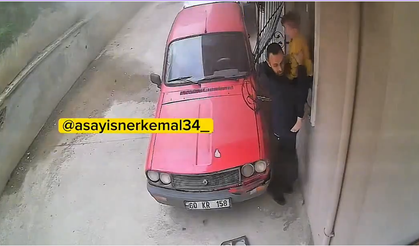Yangında mahsur kalan 2 çocuk polis ekipleri tarafından kurtarıldı