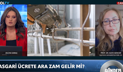 Gaye Gencer'den asgari ücretle ilgili ara zam değerlendirmesi