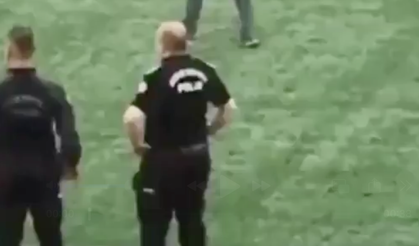 Şırnak'ta koruma polisi, futbolcuyu darp etti
