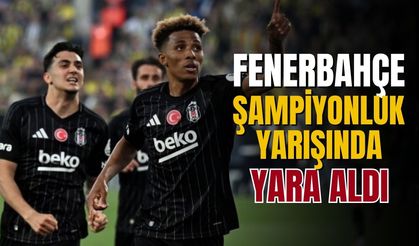 Fenerbahçe, Beşiktaş'a mağlup oldu