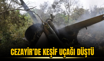 Cezayir’de Keşif Uçağı Düştü: 4 Kişi Hayatını Kaybetti