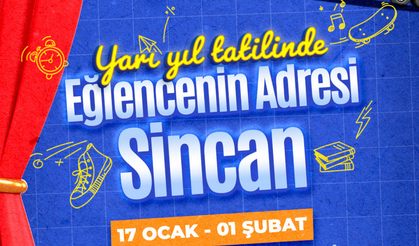 Sincan Belediyesi’nden Yarıyıl Tatiline Özel Zengin Etkinlik Programı