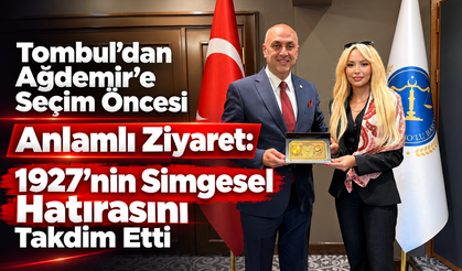 TV Nota İmtiyaz Sahibi Amine İlknur Tombul’dan Gökhan Ağdemir’e Anlamlı Ziyaret