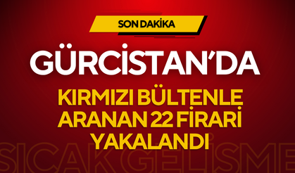 Bakan Çiftçi: Gürcistan’da kırmızı bültenle aranan 22 firari yakalandı