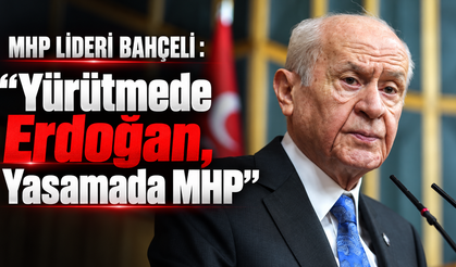 MHP Lideri Bahçeli’den 2028 mesajı: “Yürütmede Erdoğan, Yasamada MHP”