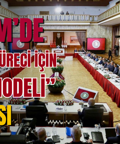 TBMM’de Çözüm Süreci İçin “IRA Modeli” İddiası