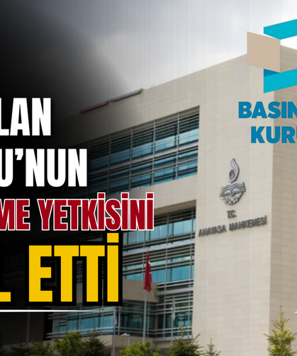 AYM’den Basın İlan Kurumu Kararı: İlan Kesme Yetkisi İptal Edildi