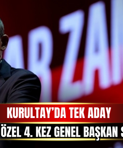 Özgür Özel 4. Kez Genel Başkan Seçildi: “CHP Artık Yüzde 25 Değil, Yüzde 40’a Yürüyen Bir Halk Hareketidir”