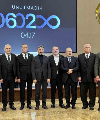 Ankara'da 6 Şubat depremlerinde hayatını kaybedenler dualarla anıldı