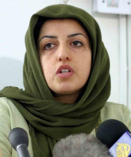 İran'da tutuklu olan Nobel ödüllü aktivist Nergis Muhammedi'ye 7,5 yıl hapis