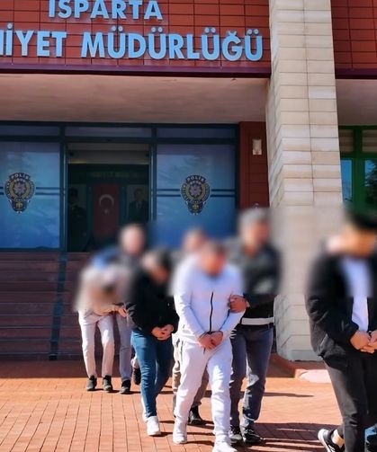 Isparta'da uyuşturucu operasyonu: 2 şüpheli tutuklandı