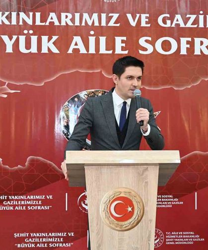 Kaymakam Çakır şehit aileleri ve gazilerle iftarda buluştu