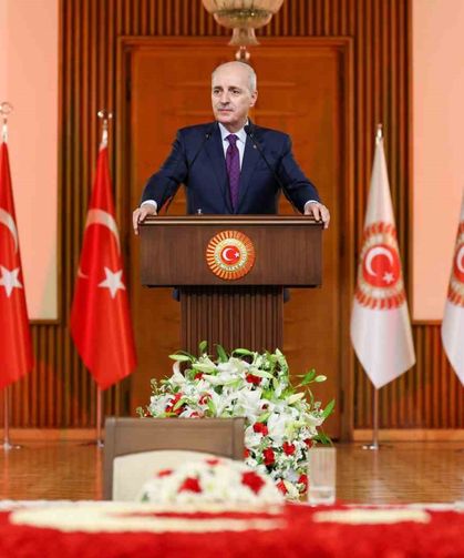 TBMM Başkanı Kurtulmuş: 'Türkiye, Cumhuriyet'in ilk asrının neredeyse 50 yılını kuşatmış olan terör meselesini tamamıyla çözecek'