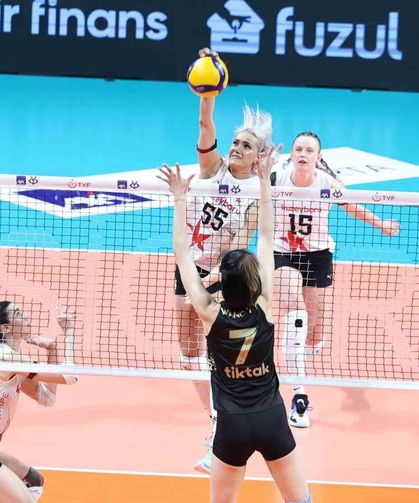 2026 Kadınlar AXA Sigorta Kupa Voley: Galatasaray: 3 - Kuzeyboru: 0
