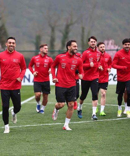 A Milli Takım, Romanya maçı hazırlıklarını sürdürdü
