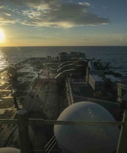 ABD ordusu: '3 bin 500 personel taşıyan amfibi hücum gemisi USS Tripoli Orta Doğu'da'