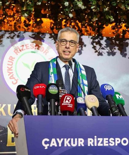 Kemal Memişoğlu 'Rizespor Süper Lig'deki spor kulüplerine örnek olan davranış ve yapı içerisinde'