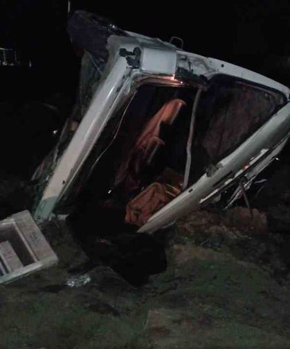 Tokat'ta minibüs devrildi: 1 yaralı