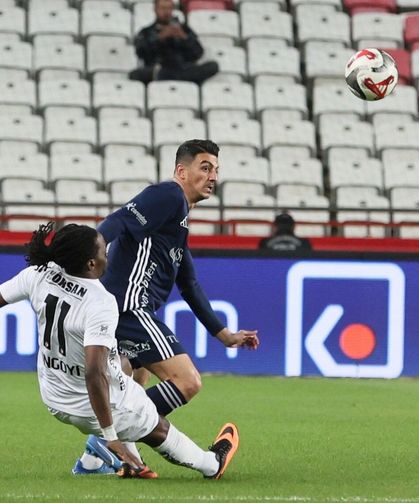 Trendyol Süper Lig: Antalyaspor: 0 - Gaziantep FK: 0 (İlk yarı)