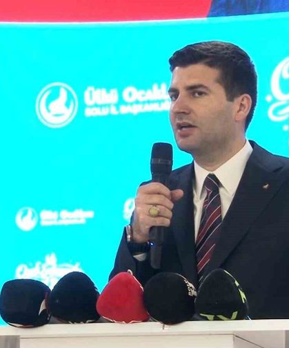 Ülkü Ocakları Genel Başkanı Yıldırım: 'Sınırlarımız dışındaki zulme rağmen vatanımızda güvendeyiz'