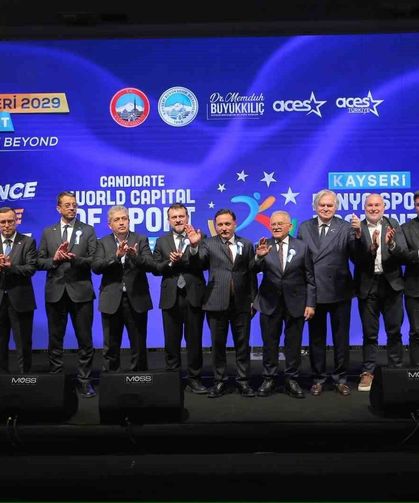 ACES Yönetim Kurulu Başkanı Lupatelli: '2029 Dünya Spor Başkenti yüzde 99.5 Kayseri olacak'