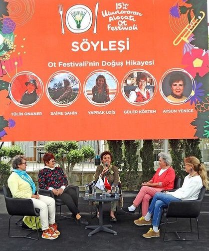 Alaçatı Ot Festivali'nin doğuşu anlatıldı