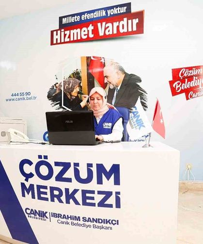 Canik'te çağrılar yapay zeka desteğiyle çözüme kavuşturuluyor