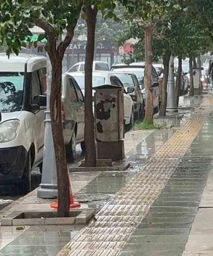 Elazığ'da sağanak yağış etkili oluyor