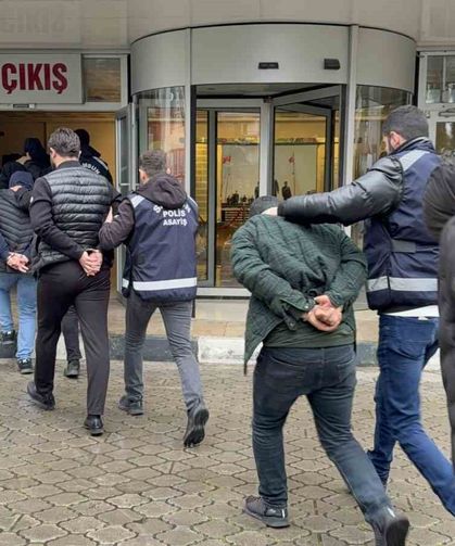 Milyonluk araç vurgunu operasyonunda 8 kişi tutuklandı