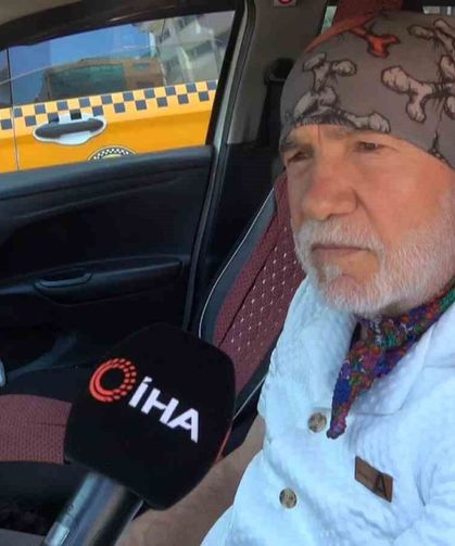 Suç makinesinin satırlı saldırısından anlık refleksle kurtulan taksici: 'Geri çekilmesem kellem gitmişti'