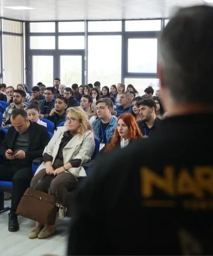 Tekirdağ'da Üniversite öğrencilerine Narko gençlik bilgilendirmesi
