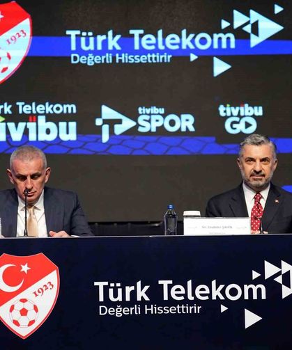 TFF ile Türk Telekom arasında 2. ve 3. Lig'in yayın anlaşması imzalandı