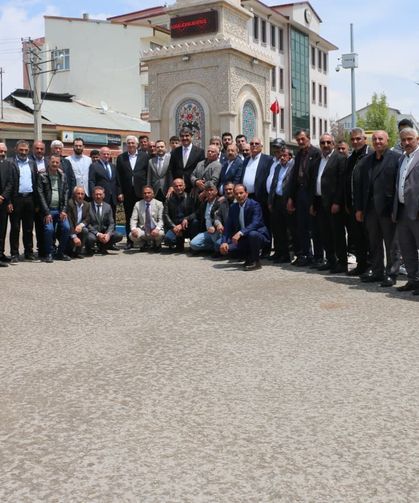 Aşkale'de bayramlaşma programı