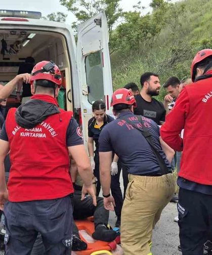 Balıkesir'de tır kazası: 1 yaralı