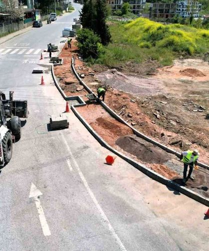Başiskele'de trafiği rahatlatacak kavşak düzenlemesinde sona yaklaşılıyor