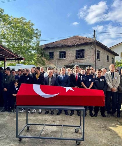 Çaycuma'da malul gazi Satılmış Ermiş'e son görev