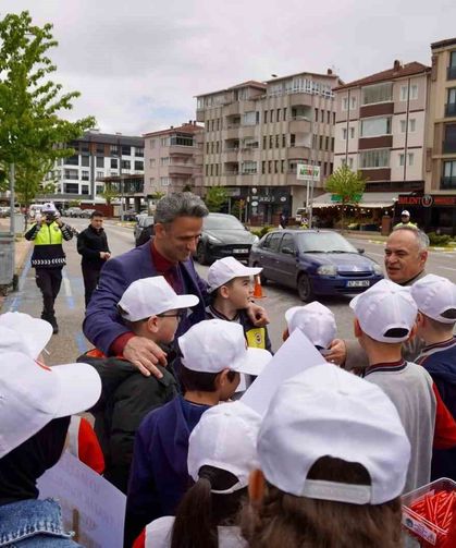 Çaycuma'da öğrencilere trafik bilinci aşılandı